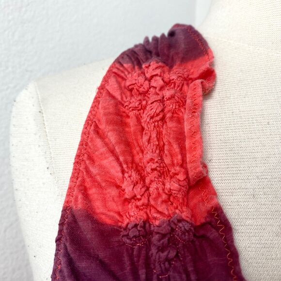 Free People Anthropologie Stripe Knit Tank Top XS Racerback Boho Festival Travel - Picture 3 of 10